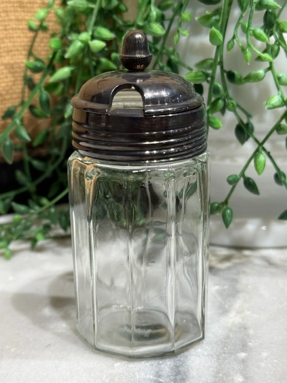 Vintage jelly/jam jar